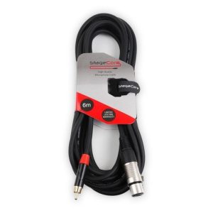 Single Female XLR - Single Male RCA Connector