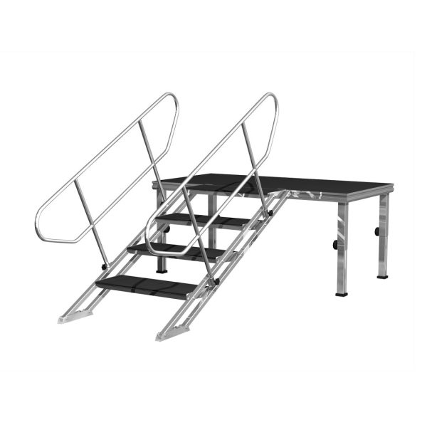 Hire ProStage FlexStair 60-100 With Rails