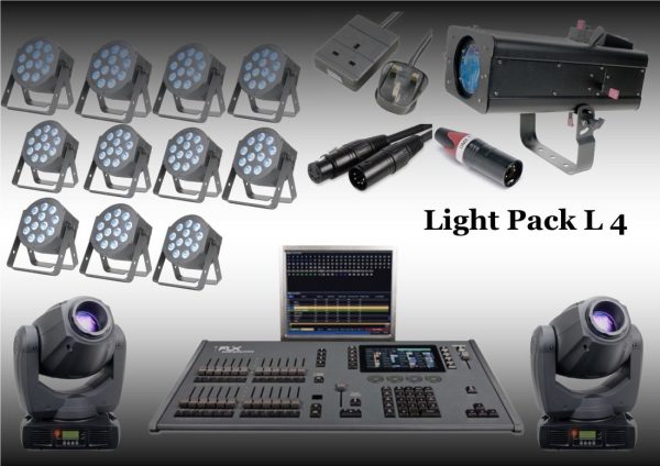 Hire light pack L4