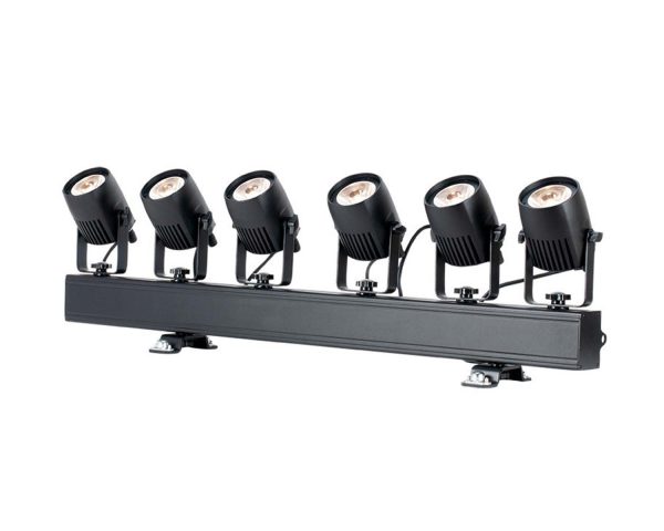 ADJ Saber Bar 6, 6-Head WW Pinspot Bar White LEDs