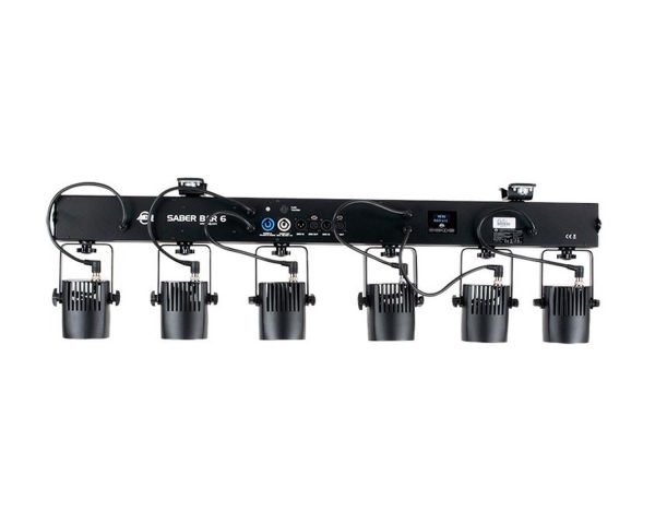 ADJ Saber Bar 6, 6-Head WW Pinspot Bar White LEDs - Image 5
