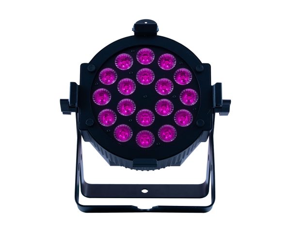 ADJ 18P HEX PAR RGBAW+UV LEDs