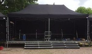 Hire Full Stage Set Up With Roof System