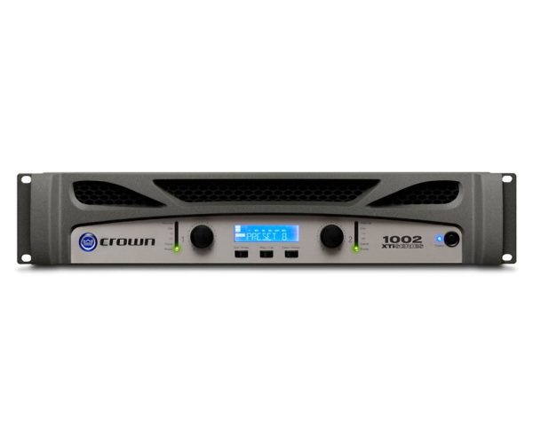 Crown XTi 1002 Power Amplifier with Integral DSP 2x500W @ 4Ω 2U