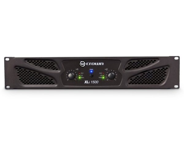 Crown XLi 1500 Rugged Power Amplifier 2 x 450W @ 4Ω 2U