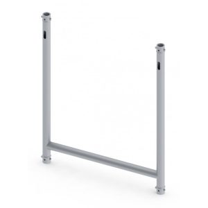 T-74 H FRAME LARGE SILVER/BLACK