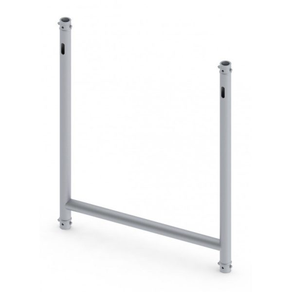 T-74 H FRAME LARGE SILVER/BLACK