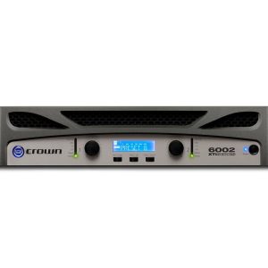 Crown XTi 6002 Power Amplifier with Integral DSP 2x2100W @ 4Ω 2U