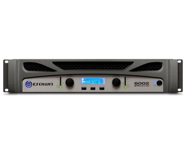 Crown XTi 6002 Power Amplifier with Integral DSP 2x2100W @ 4Ω 2U