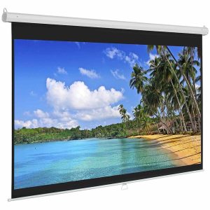 ELECTRIC FRONT PROJECTION SCREEN