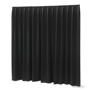 BLACK BOLTON TWILL HALF TAB 12'X13'