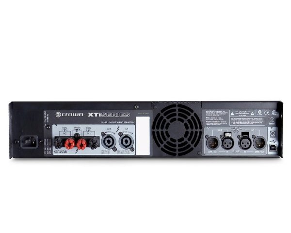 Crown XTi 1002 Power Amplifier with Integral DSP 2x500W @ 4Ω 2U - Image 2