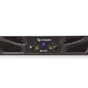 Crown XLi 800 Rugged Power Amplifier 2 x 300W @ 4Ω 2U