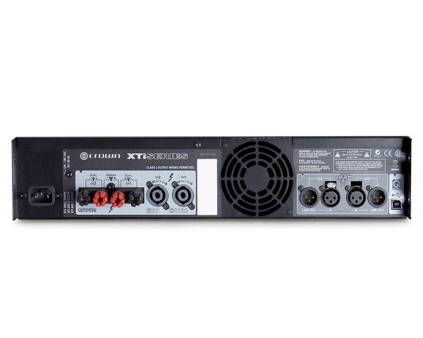 Crown XTi 4002 Power Amplifier with Integral DSP 2x1200W @ 4Ω 2U - Image 2