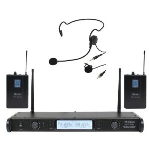 DTM 600 Twin Beltpack Diversity System (606.0Mhz-614.0Mhz)