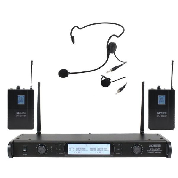DTM 600 Twin Beltpack Diversity System (606.0Mhz-614.0Mhz)