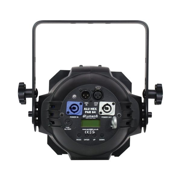 Alu HEX Par 64 (12 x 12W 6-in-1 RGBWAUV) - Image 2