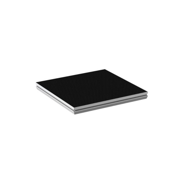 100x100 Stage Platform AluDeck Light Hex Finish