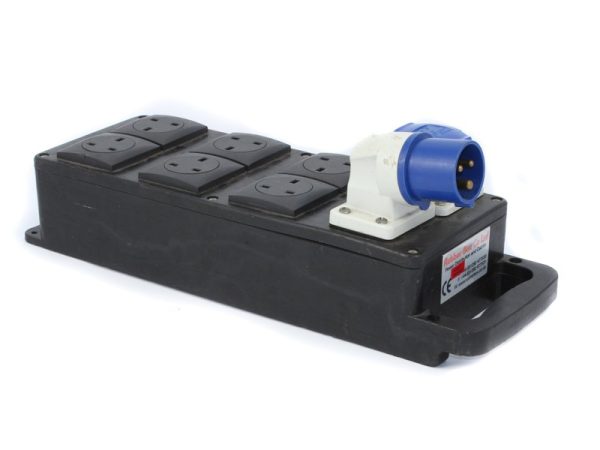 Hire 16A Single Phase In & Out To 6x 13A (Unprotected)