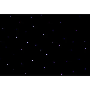 Hire 3 x 2m LED Black Starcloth System