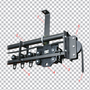 Doughty Line Operated Six Track (Tab Track) Kit