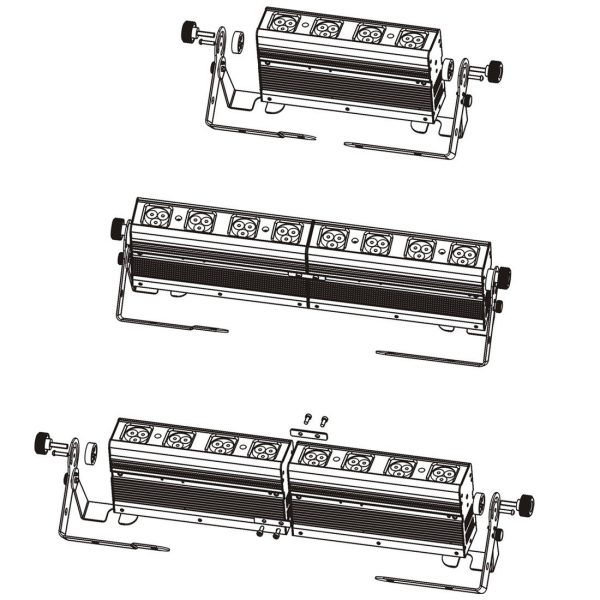 Hire Design LED 36 Tri-Brick - Image 3
