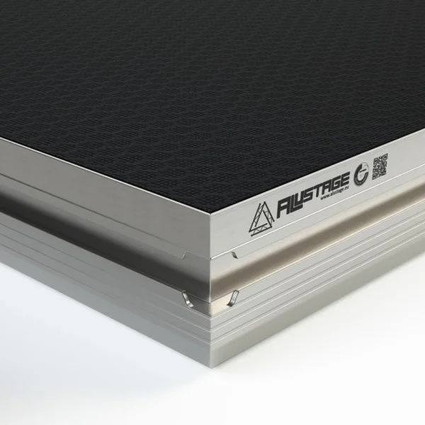 ALUDECK LIGHT 1×1m Hexa Stage Quadrant Platform - Image 3