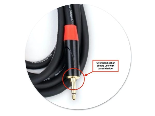 iCORE 215 - 3.5mm Stereo Mini Jack Plug - 2 x Male RCA Phono Plugs Audio Signal Cable - Image 2