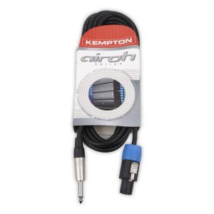 AIROH 31 - 4 Pole Speaker Connector - 6.35mm Mono Jack Plug Speaker Cable