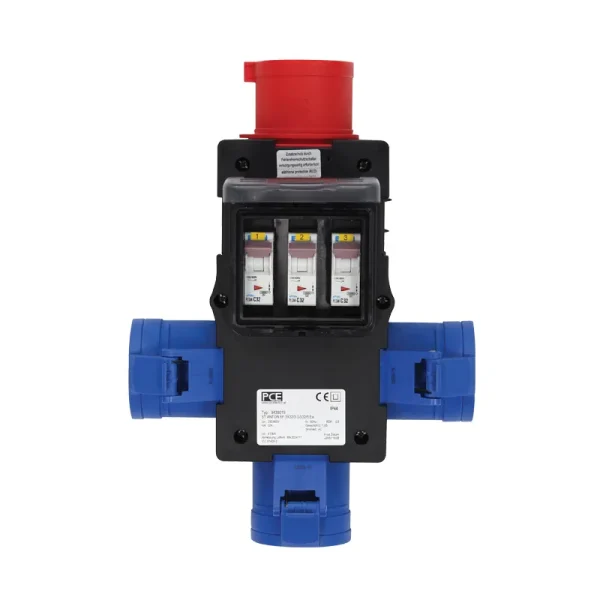 ST ANTON Distribution Box 32A 415V In, 3x32A 240V Out (9439019)