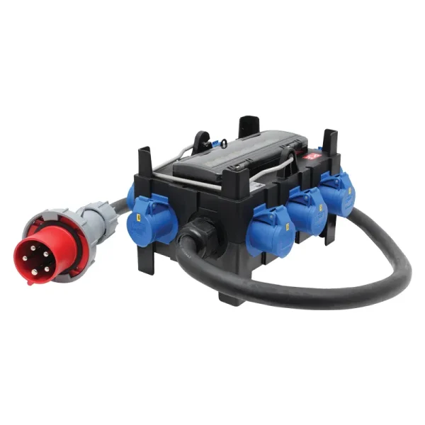 ISCHL Distribution Box 63A 415V In, 3x32A + 6x16A Out (9130023) - Image 3