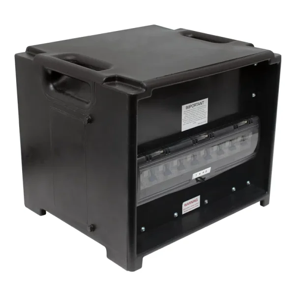 MERZ Distribution Box 63A 3PH RCBO (A80BLK) - Image 2