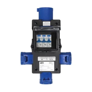 ST ANTON Distribution Box 32A 240V In, 3x16A 240V Out