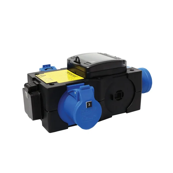 ST ANTON Distribution Box 32A 240V In, 2x16A, 1x13A Out - Image 4