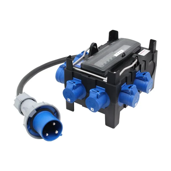 ISCHL Distribution Box 63A 230V In, 2x32A + 4x16A Out - Image 3