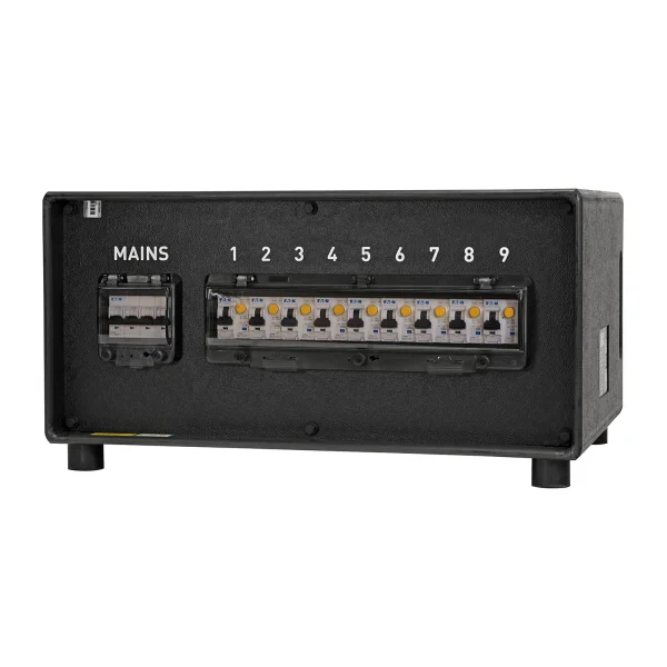 Distribution Unit, 32A 3PH, 3x 32A 1PH, 6x 16A Out - Image 2