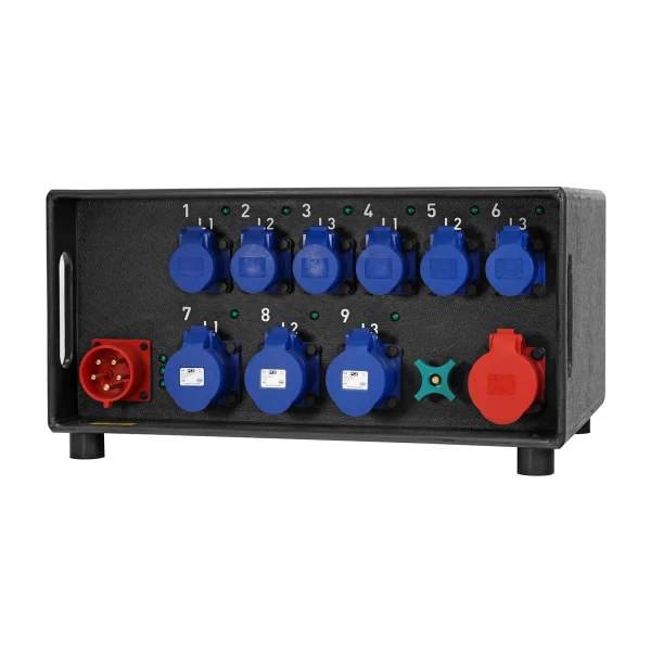 Distribution Unit, 32A 3PH, 3x 32A 1PH, 6x 16A Out - Image 5