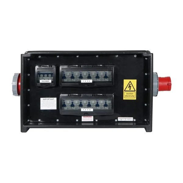 MERZ Distribution Box 63A 3PH In/Thru to 32A/16A RCBO - Image 5