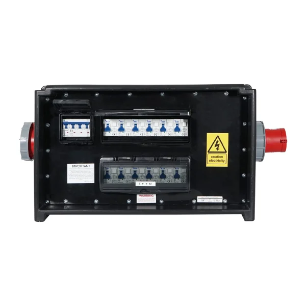 MERZ Distribution Box 63A 3PH In/Thru to 32A/16A RCBO - Image 6