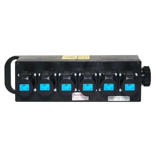 Socapex Breakout Box, 19-Pin to 6x16A Sockets - Image 4