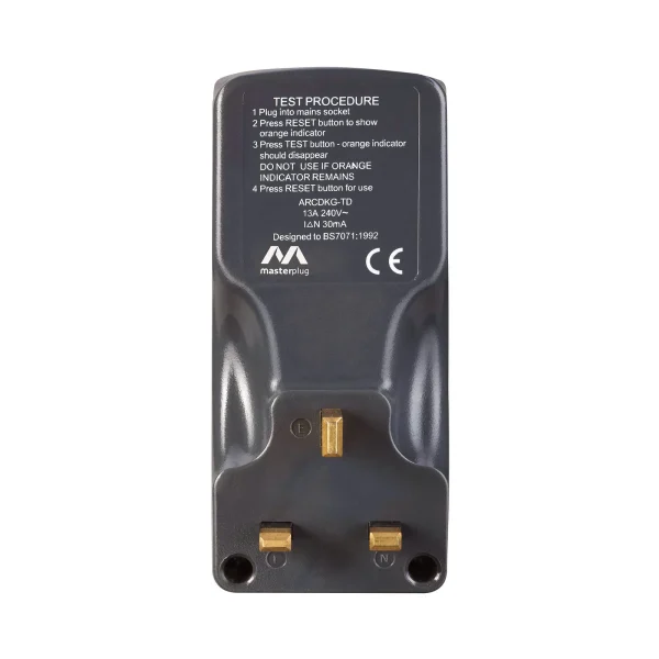 Plug In RCD 30mA Adaptor (ARCDKG) - Image 3