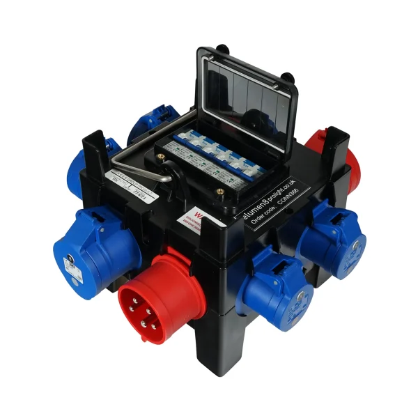 IMST Distribution Box 32A 415V In, 3x32A and 3x16A Out - Image 4
