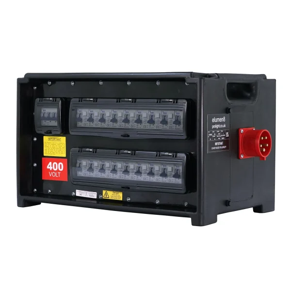 MERZ Distribution Box 32A 3PH In/Thru to 16A RCBO - Image 3
