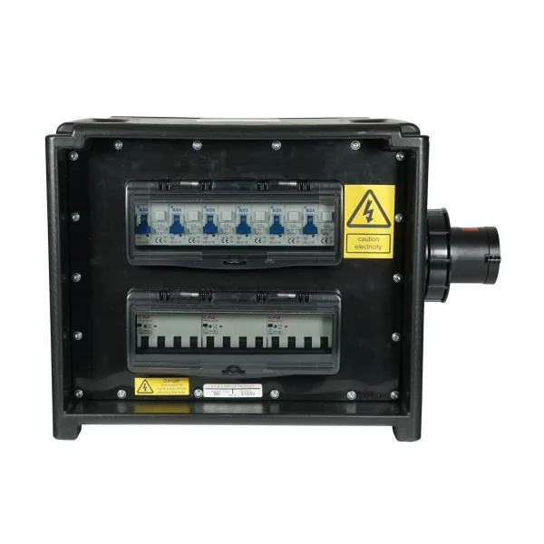 MERZ Distribution Box 63A 3PH to 32A/16A RCBO (Midnight Black) - Image 5