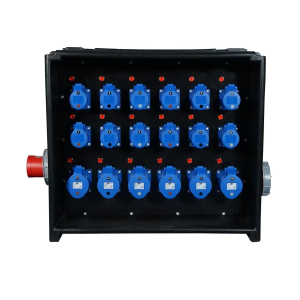 MERZ Distribution Box 63A 3PH In/Thru to 32A/16A RCBO - Image 2
