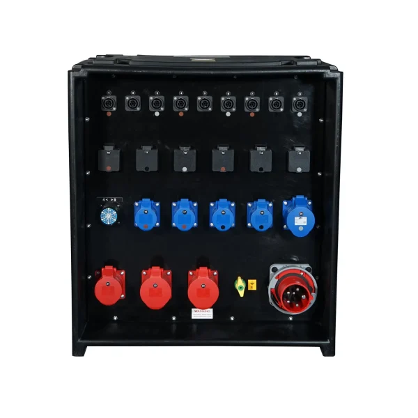 MERZ Distribution Box 63A 3PH to 32A/16A/13A/TRUE1/Socapex (Variable ELR) - Image 2