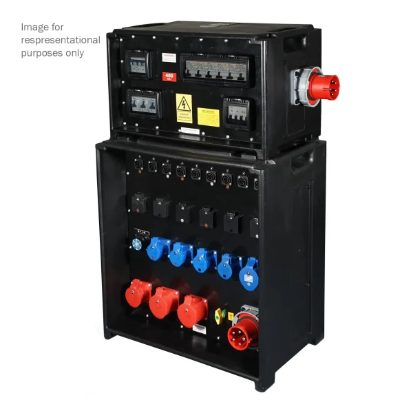 MERZ Distribution Box 63A 3PH to 32A/16A/13A/TRUE1/Socapex (Variable ELR) - Image 6