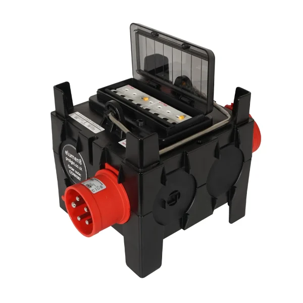 ISCHL Distribution Box 32A 3PH, 2x16A 3PH Type A RCBO - Image 4