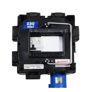 IMST Distribution Box 32A 240V In, 6x13A, 1x DP 32A RCBO