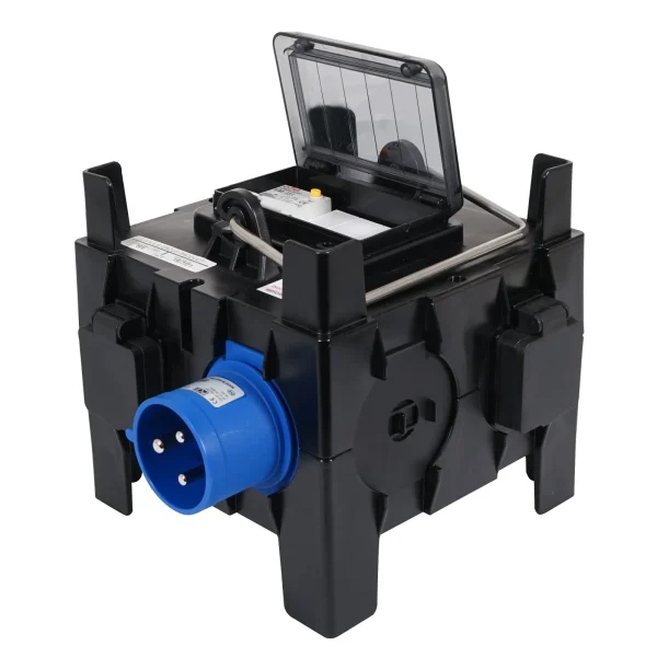 IMST Distribution Box 32A 240V In, 6x13A, 1x DP 32A RCBO - Image 4